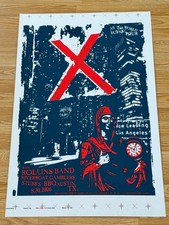 X Henry Rollins Grim Reaper Leaving Los Angeles Austin Texas Original Poster