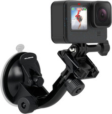 Suction Cup Mount Compatible with Gopro Hero 13, 12, 11, 10, 9, 8, 7, 6, 5, 4, S
