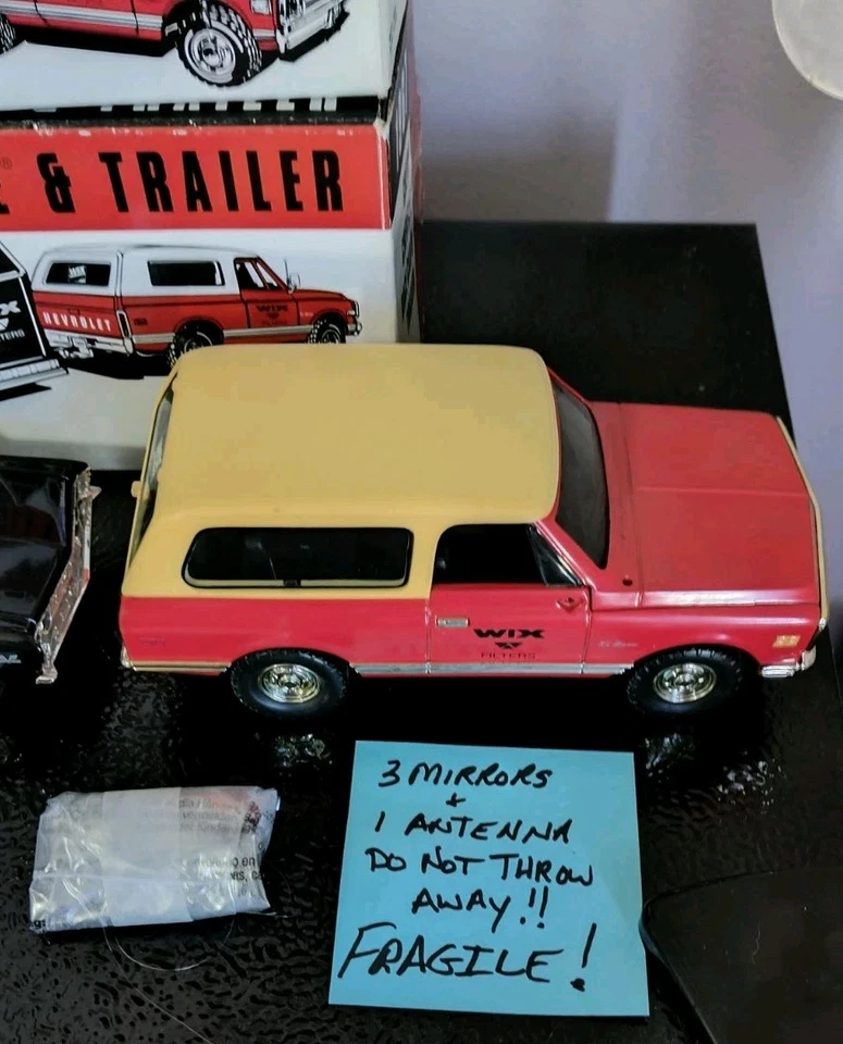 Chevy Blazer 1969 y Chevy Chevelle 1967 bancos de monedas ¡¡sin remolque solo autos!!! Foto 3 de 4