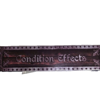 Condition Effects Rings For Dungeon & Dragons 160 Pc Set SEALED
