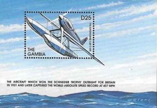 Timbre Avions Gambie BF311 ** - 88097GC