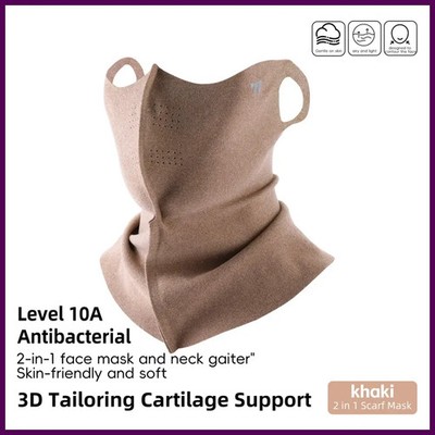 Fashionable Autumn-Winter Neck Mask Windproof Warm Skin-Friendly Comfort.
