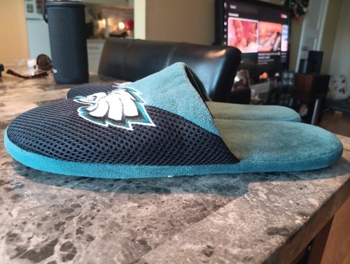 NFL Philadelphia Eagles Men's Slippers (Large 11-12) New - Picture 5 of 5