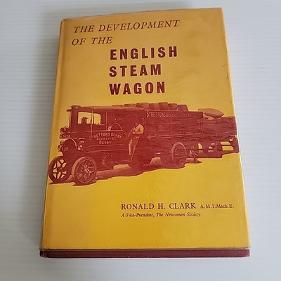 #ad Development of the English Steam Wagon Ronald H. Clark 1963 HC DJ 1st Edition $59.99