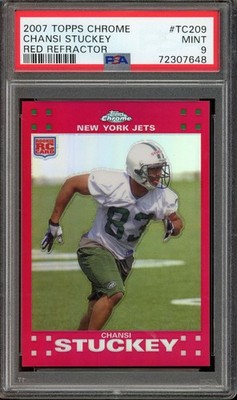 2007 Topps Chrome #TC209 Chansi Stuckey Red Refractors