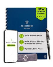 Rocketbook Flex Reusable Smart Planner 85x11 Navy