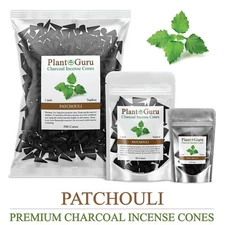 Patchouli Charcoal Incense Cones 1" TOPFLOW Bulk Wholesale For Burner Holder