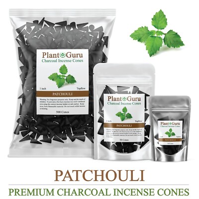 Patchouli Charcoal Incense Cones 1'' TOPFLOW Bulk Wholesale For Burner Holder