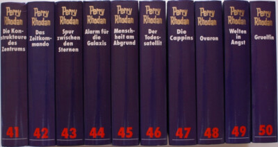 Perry Rhodan blaue Edition Band 31 - 40 in Z1, Z1-2