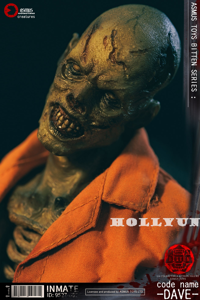 Asmus Toys Prisoner Dave 1/6 アクションフィギュア Asmus Toys Dave The Bitten Series Prisoner 1/6 Scale Action