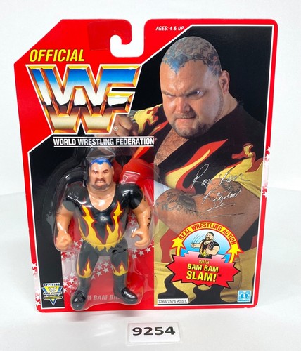 WWF wwe Vintage Wrestler Red Card BAM BAM BIGELOW ...