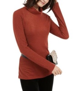 shimmer turtleneck