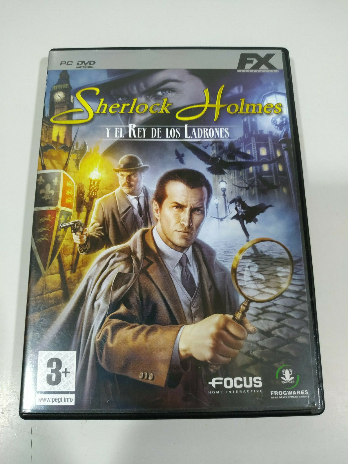 Sherlock Holmes Y El Rey Ladrones - Juego Para PC DVD-Rom Edicion España - 3T