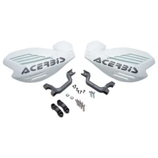 Acerbis X-Force Handguards White Motorcycle Dirt Bike Enduro 2170320002