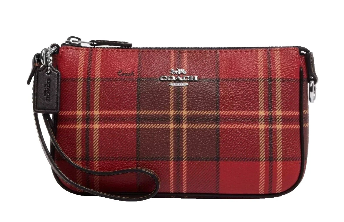 Embreagem Coach Xadrez Bolsas e Sacolas femininas