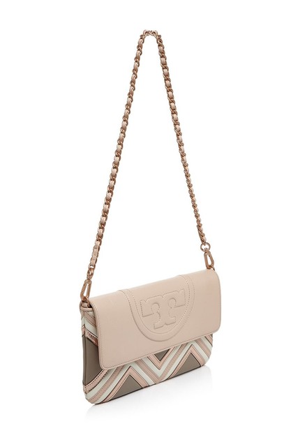 tory burch clutch light oak