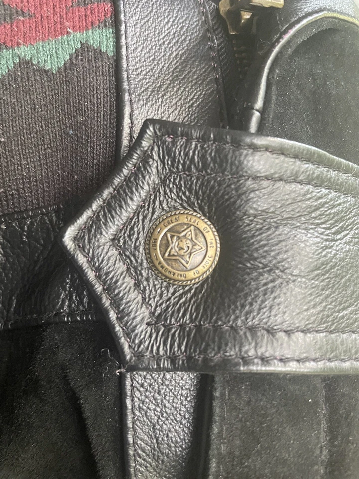 Chaqueta de cuero 3B West Foto 3 de 4