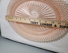 Depression Era Miss America Pink Oval Platter 12" Circa 1935-38 Anchor Hocking — photo 6