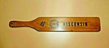 Vintage 1969 U. of WISCONSIN Fraternity Paddle Sigma Chapter