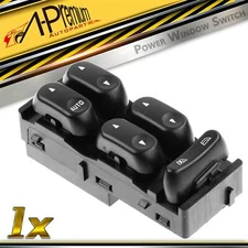 A-Premium Front Left Power Window Switch for Ford F-250/F-350 Super Duty Mercury
