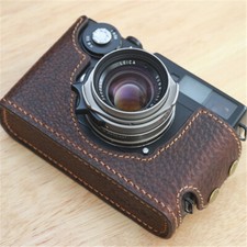 Funper Handcraft Leica CL Film Camera Half Case Leather Retro Protective Cover