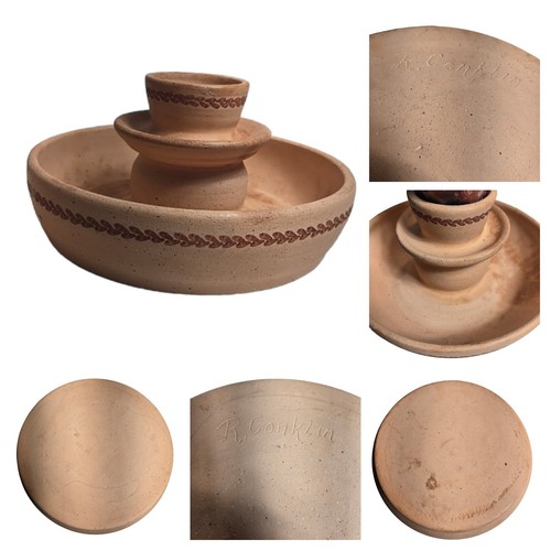 Vintage Drip Candles Terracotta Pot Holders 70's Candles Boho Decor - Picture 11 of 24
