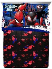 Spider-Man Techno City Kids Reversible Queen Bed Set-W141140608283, W36200712573