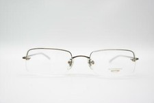 Vintage Oliver Peoples OP-2003 Bronze Half-Frame Glasses Eyeglass Frame NOS