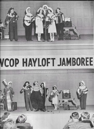 WCOP HAYLOFT JAMBOREE SCRAPBOOK-HANK SNOW, KENNY ROBERTS, HAWKSHAW HAWKINS - Picture 2 of 3