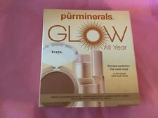 Pur Minerals Glow All Year Kit Mineral Glow Bronzer - NEW