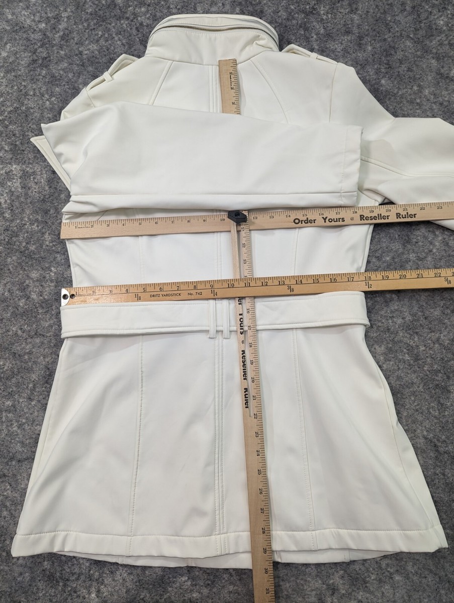 ジャケット AVANT TOI Women Outer 224SD1405ECSVL H 00997 WHITE AVANTI Jacket Women Medium White Moto Zip Accents Softshell