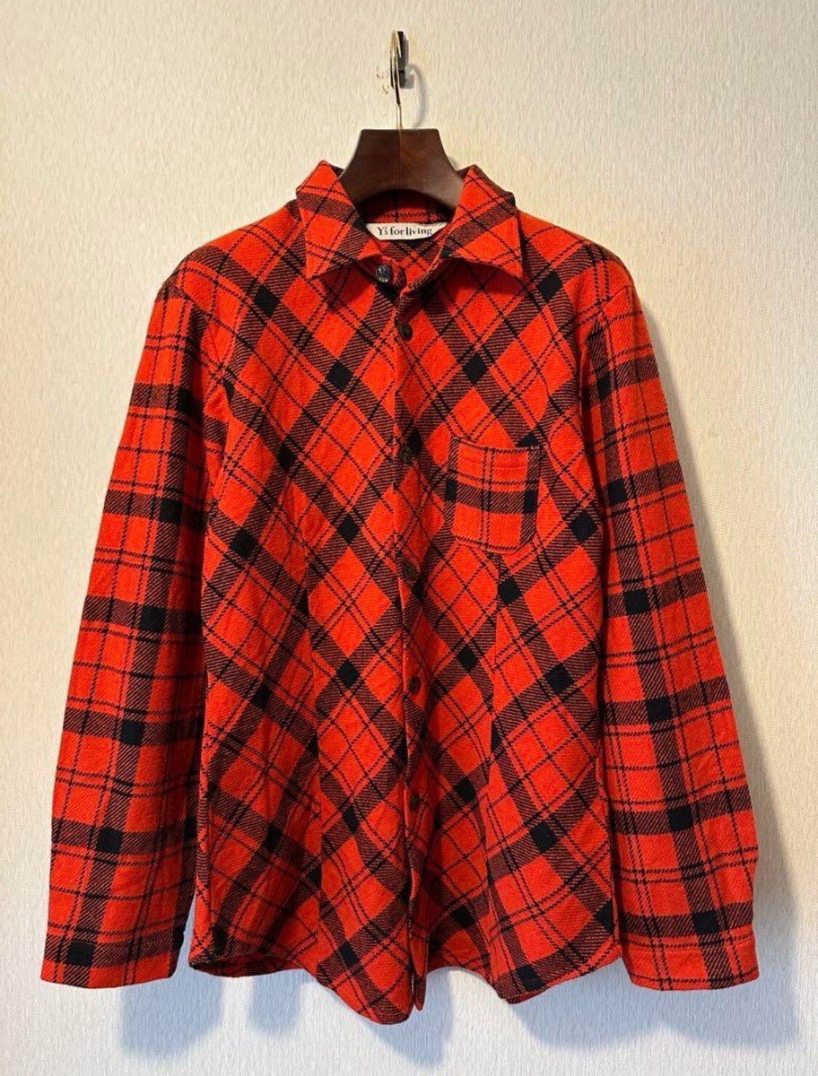 ①Y's Yohji Yamamoto Wool Check L/S Shir | eBay ①Y's Yohji Yamamoto Wool Check L/S Shir | eBay