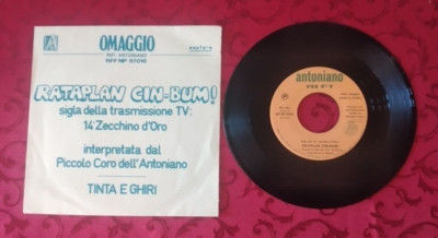 3255 45 GESCHENKE TOUREN KLEINER CHOR DES ANTONIANO RATAPLAN CIN-BUM 1972 SEHR GUT
