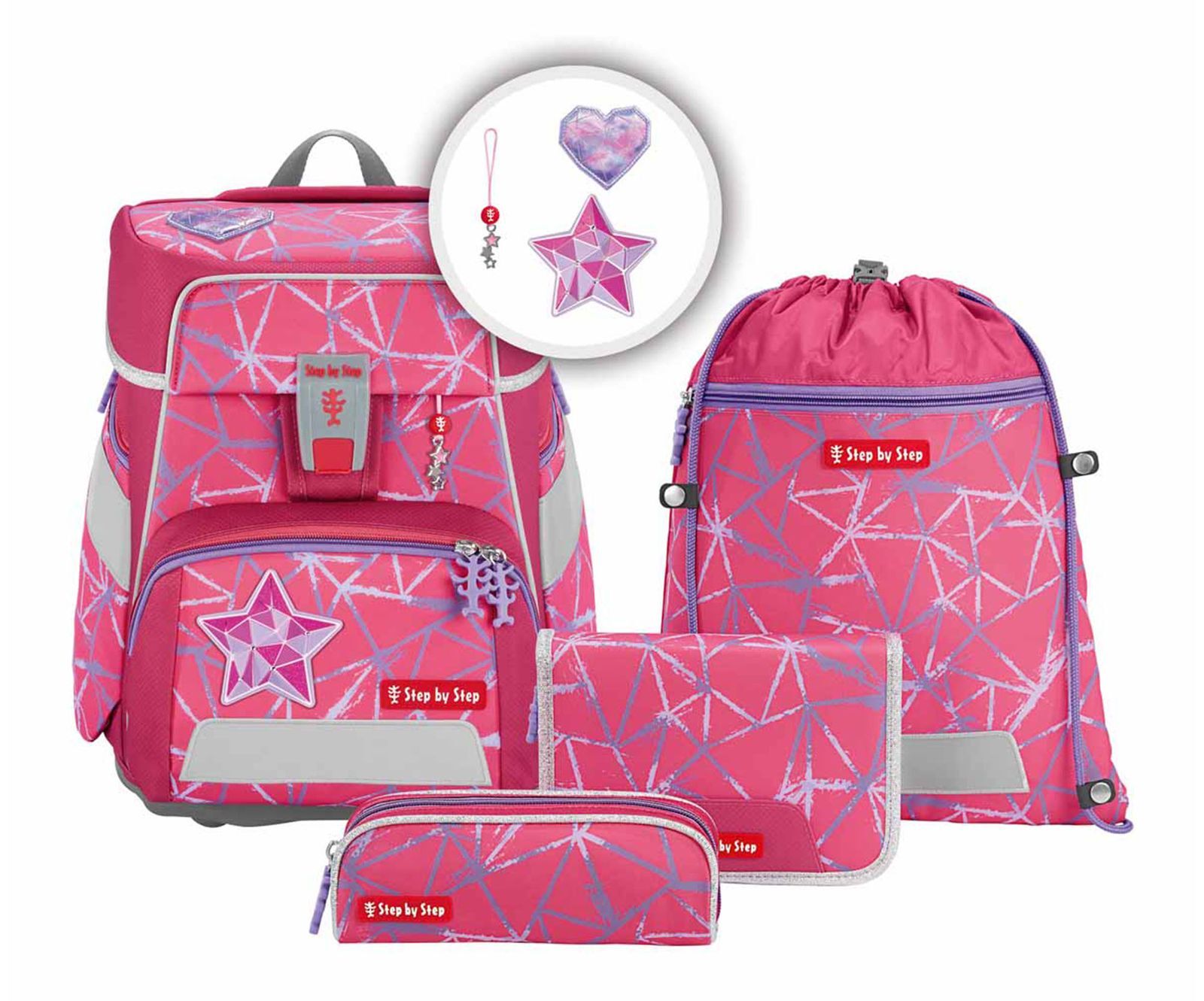 Step by Step satchel Space Star Stella