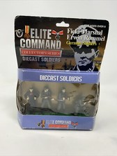 Elite Command Collector Series DieCast Soldiers Field Marshal Erwin Rommel NEW 