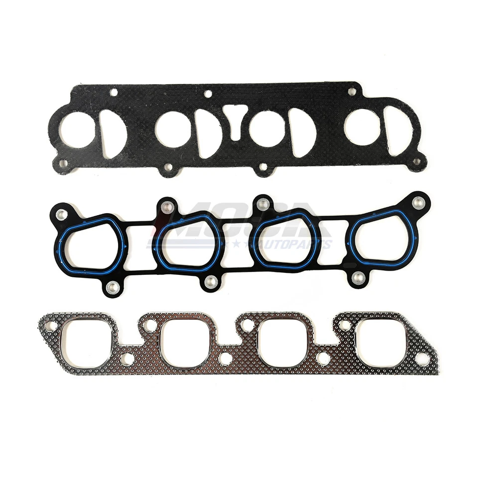 Water Pump Serpentine Belt Head Gasket Timing Belt Kit for 2003 Ford Focus SOHC - Image 4 of 4