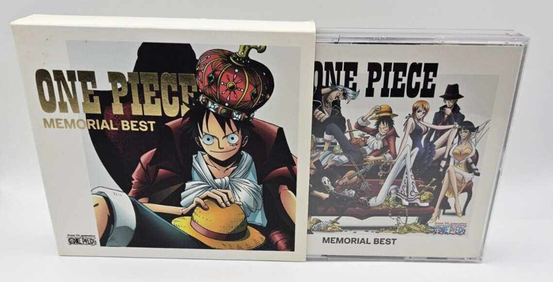 One Piece OST Soundtrack Memorial Best Japan 1st Limited 2CD One Piece OST Soundtrack Memorial Best Japan 1st Limited 2CD