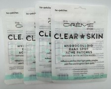 4PK The Creme Shop Hydrocolloid Dark Spot Acne Patches Infused W/ Witch Hazel