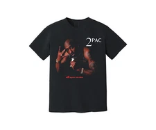 2pac Heavyweight T Shirt - All Eyez On Me album - vntg rap tee - Tupac Death Row