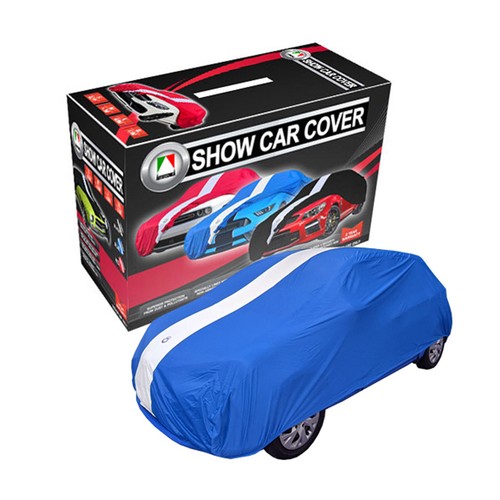 Show Car Cover Indoor Dust fits to 5.4m Blue New X-Large HSV Commodore VE VF - Picture 2 of 6