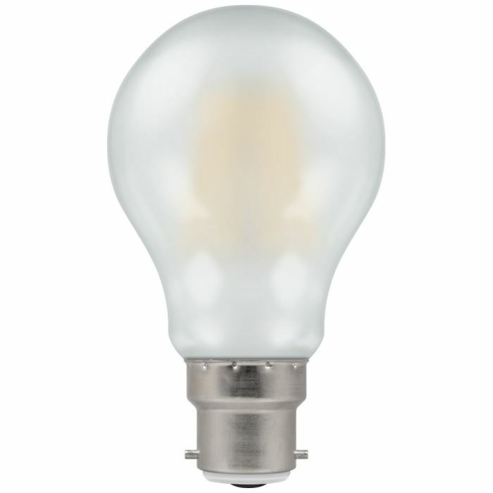 CROMPTON LED GLS Filament Pearl Dimmable  7.5W  2700K  BC B22d 5952