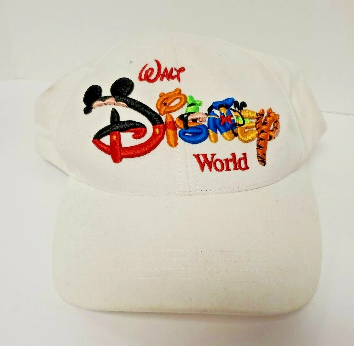 Disney Hat Baseball Cap Walt Disney World Retro Logo