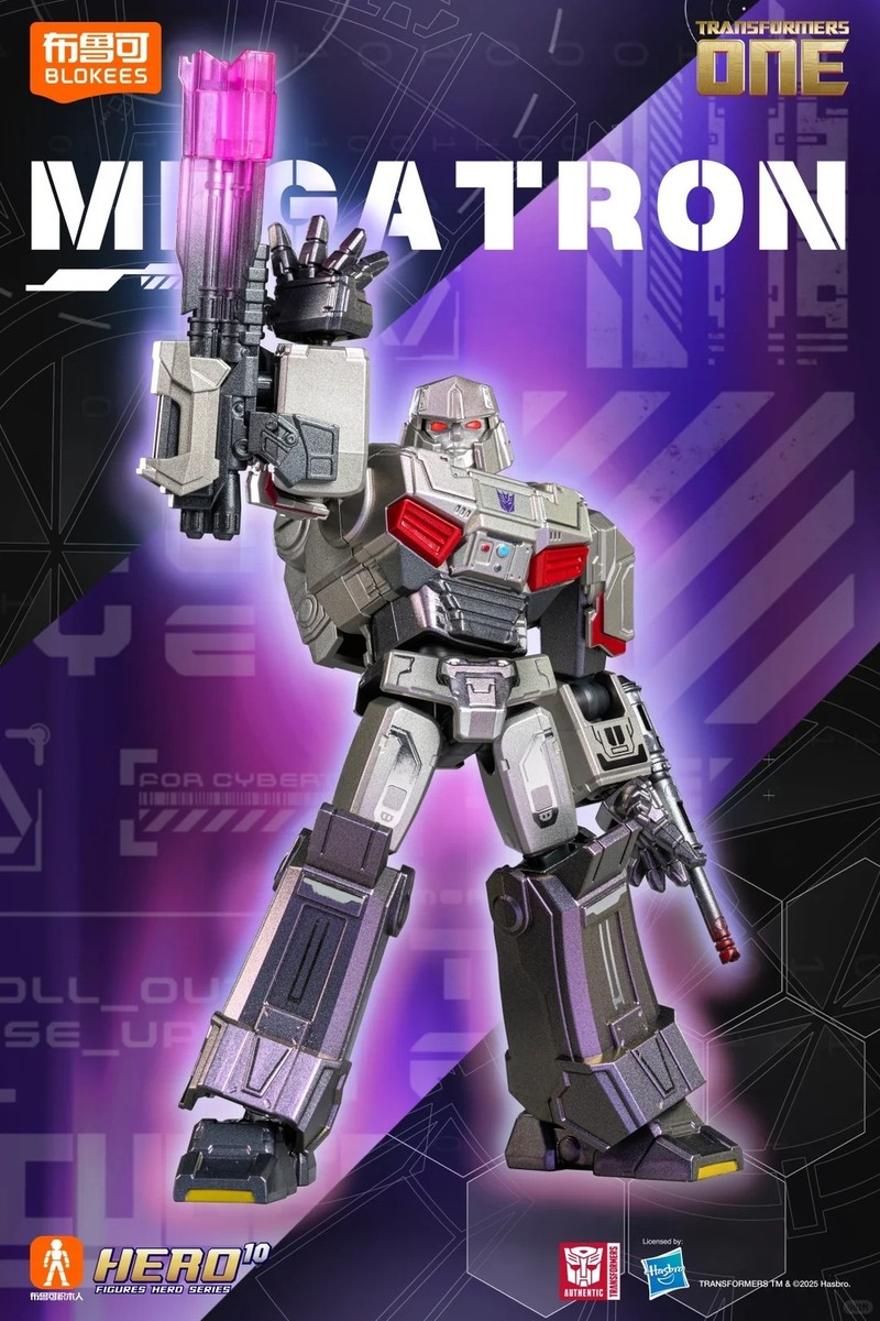 Blokees Transformers ONE Galaxy Version 7 Megatron [Hidden Style