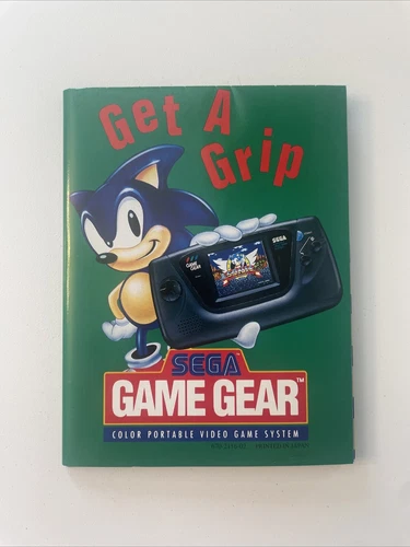 VINTAGE SEGA GENESIS GAME GEAR CD BOOKLET PAMPHLET POSTER Batman Returns