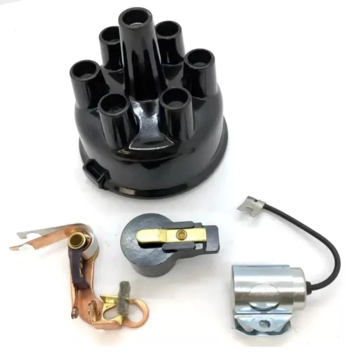 Dodge DeSoto Chrysler Plymouth 1951-1959 6 cilindros distribuidor tapa kit de puesta a punto Foto 2 de 4