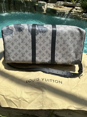 Louis Vuitton Keepall Bandouliere 45 Chapman Brother Elephant