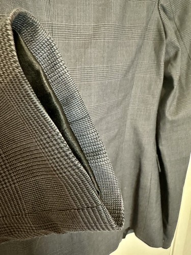 Elie Tahari Single Button Wool Blend Women’s Size 4 Blazer Charcoal Business - Picture 13 of 13
