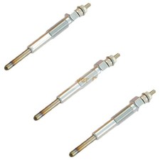 3PCs Glow Plug 34466-21301 34466-21300 For Mitsubishi S4E S4E2 S6S Engine