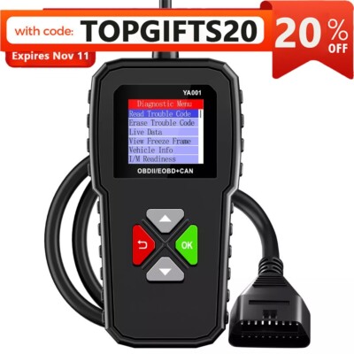 Automotive OBD Code Reader OBD2 Scanner Car Check Engine Fault Diagnostic Tool