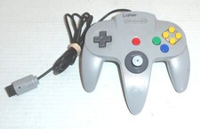 Official Nintendo 64 N64 NUS-005 Gray Controller No Controller Pak